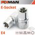 FIXMAN 3/8' Drive E-socket 6 Point E4